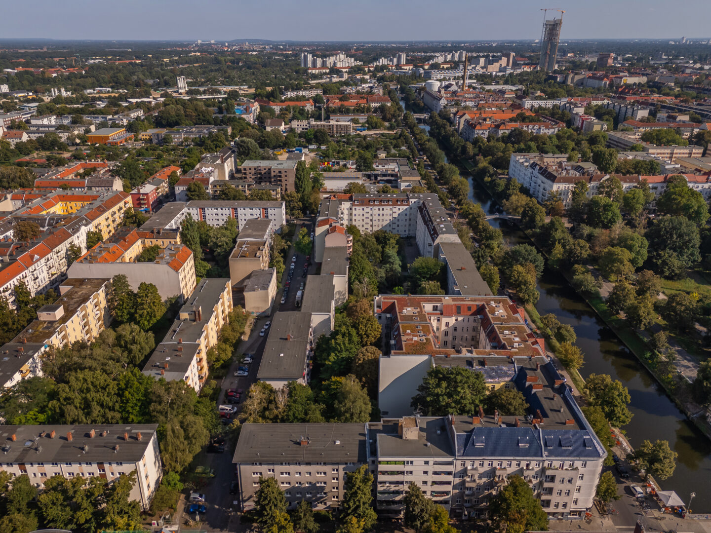 Berlin HW helicopter view